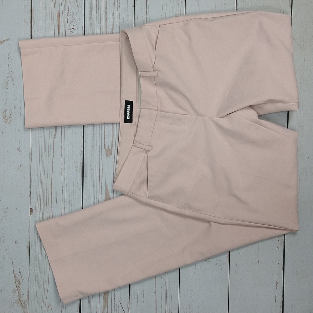 Express Barely Boot Low Rise Editor Pants, Sz 8 L
